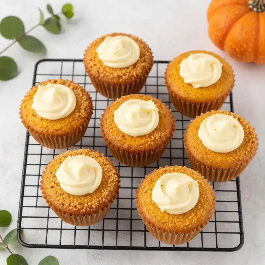 Pumpkin Cream Cheese Muffins