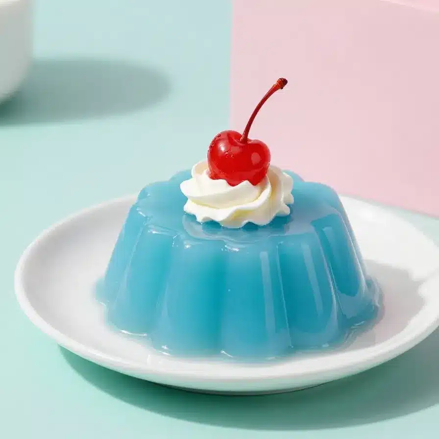 Blue Jelly Cake