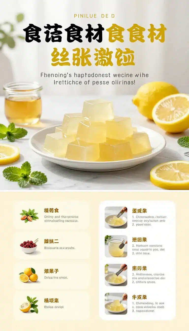Viral Gelatin Snack That Stops Cravings Fast 9 A colorful gelatin snack served in small cups on a bright kitchen counter, styled as a quick craving-stopping treat.