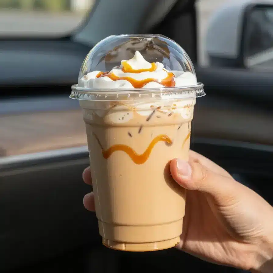 Home 102 Caramel Pumpkin Chai Latte with Pumpkin Cold Foam