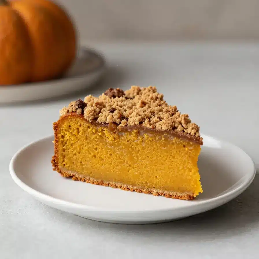 Pumpkin Coffee Cake Recipe with Brown Sugar Cinnamon Streusel Topping