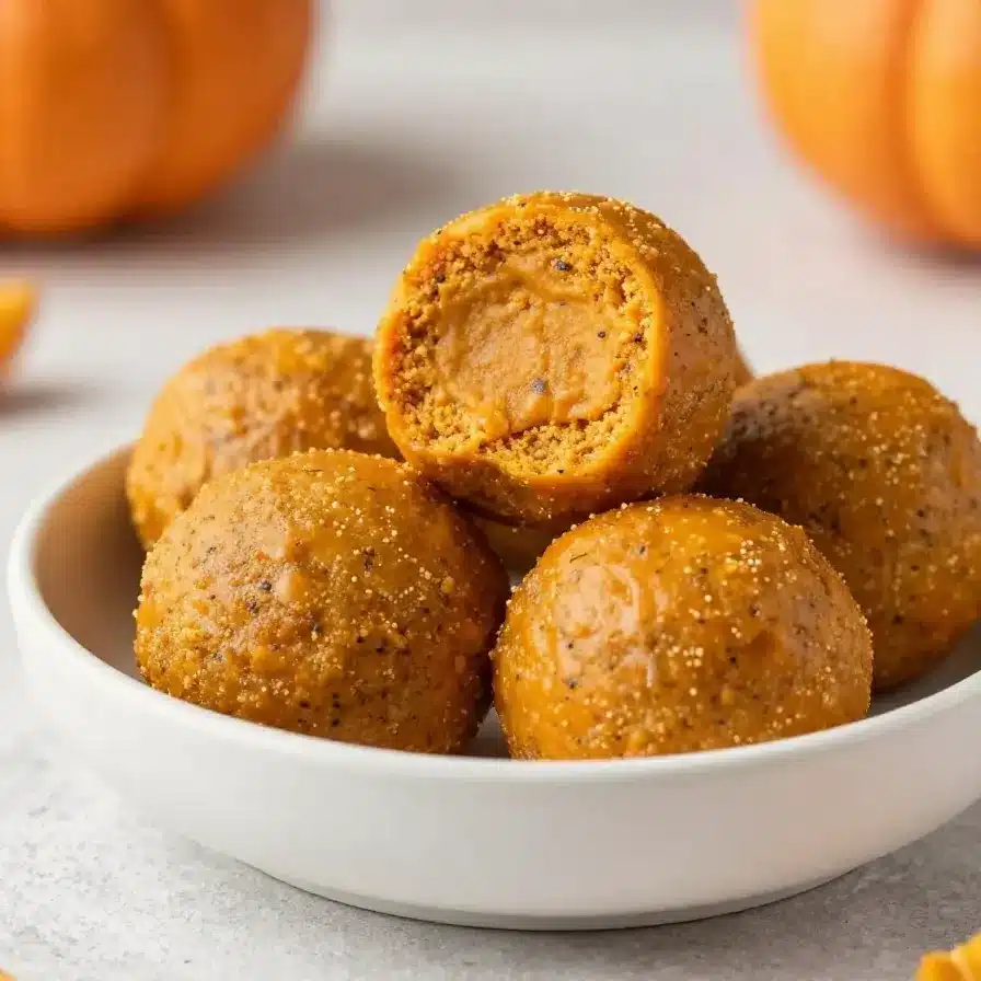 Home 101 Healthy Pumpkin Pie Energy Balls Recipe