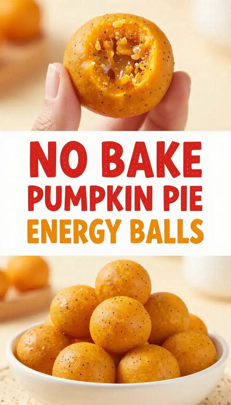 Healthy Pumpkin Pie Energy Balls Recipe 10 Healthy pumpkin pie energy balls coated with cinnamon on a white plate