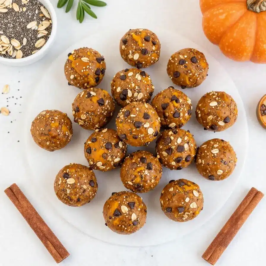 Pumpkin Spice Energy Bites