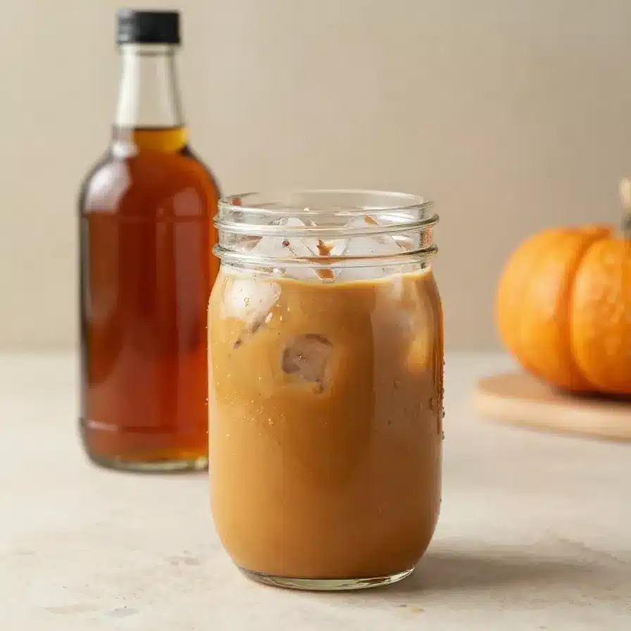 Home 95 Healthy Homemade Vegan Pumpkin Spice Syrup for Coffee and Cocktails