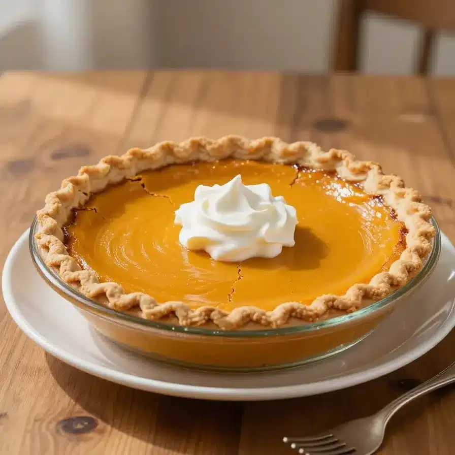 Home 99 Crustless Pumpkin Pie