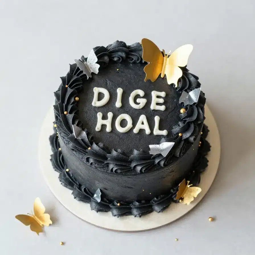 Birthday Cake with Virgo Man Theme