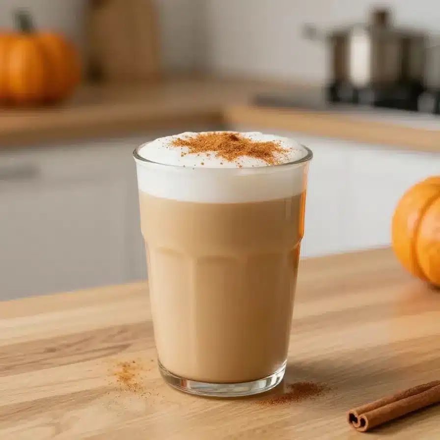 Homemade Pumpkin Chai Latte